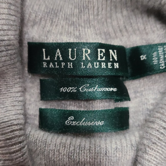 100% cashmere Ralph Lauren turtleneck - Picture 2 of 3